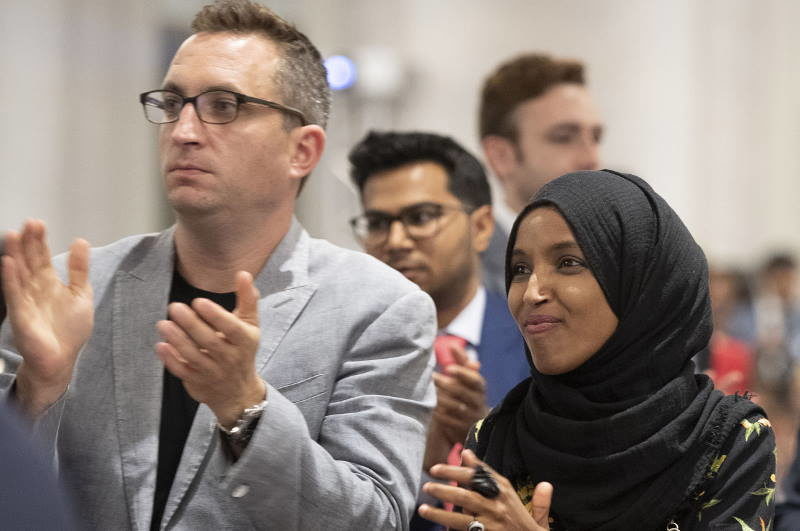 Click to enlarge Tim Mynett Ilhan Omar