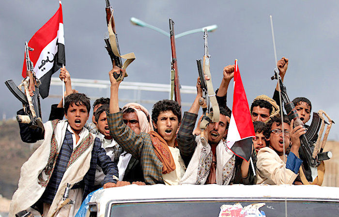 Houthi supporters