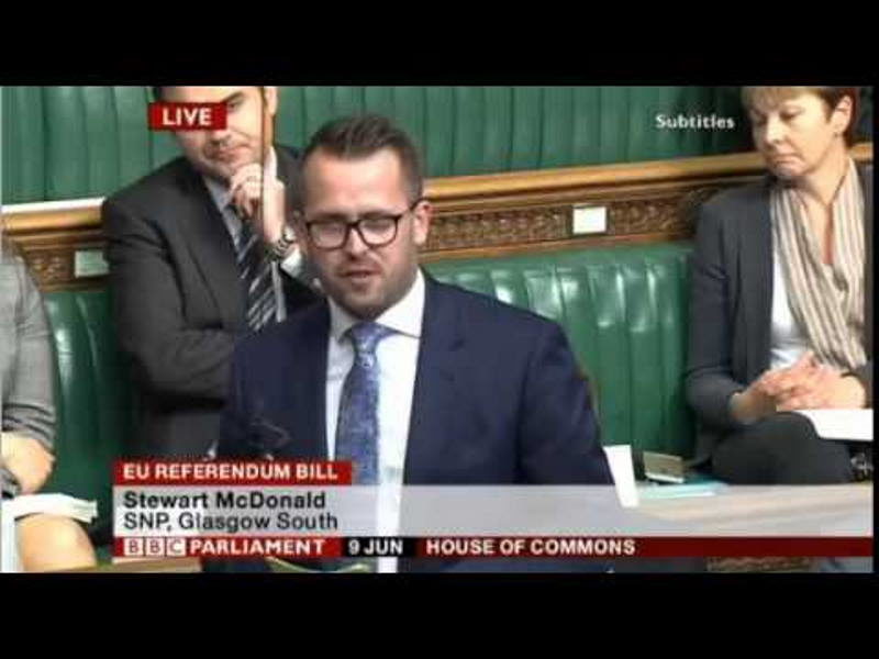 MP Stewart McDonald SNP parliament