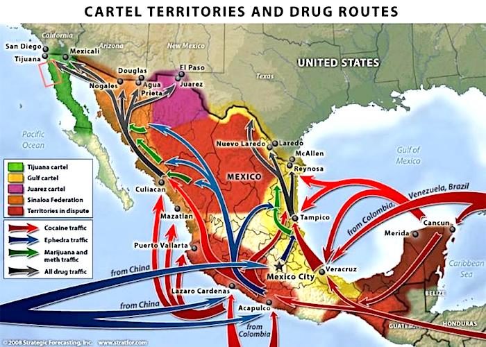 Cartel routes