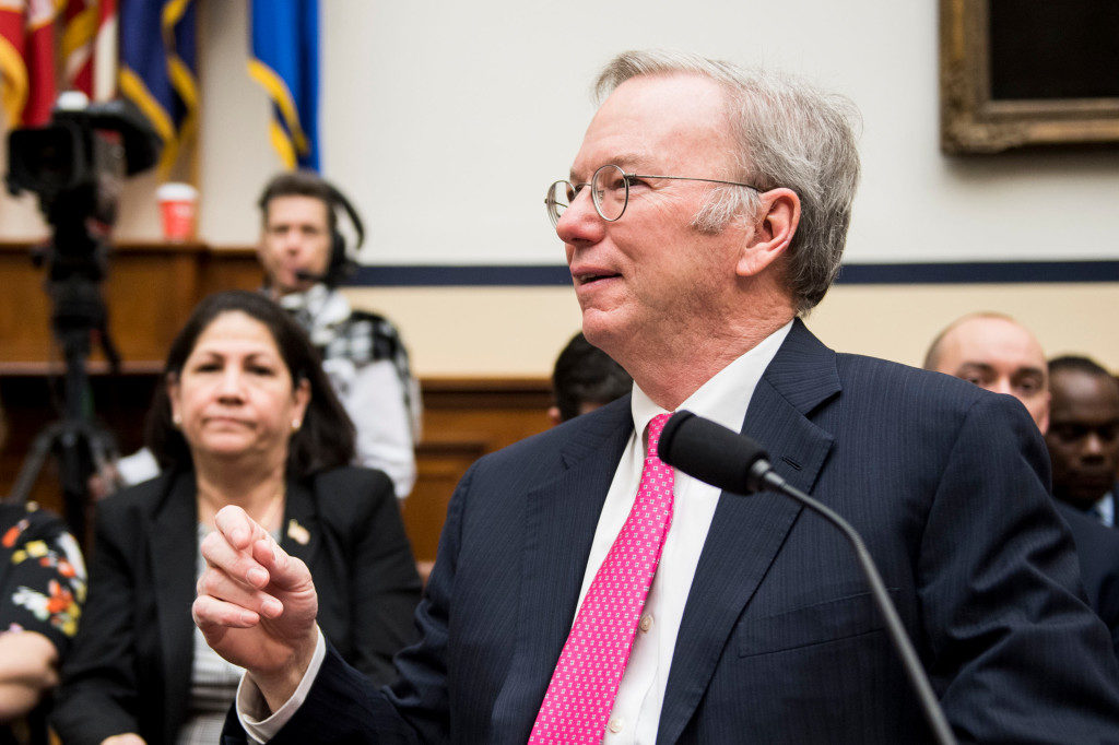 Click to enlarge Eric Schmidt