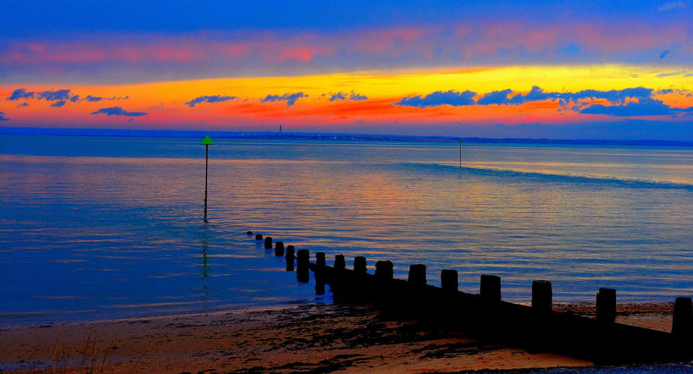 West Sussex beach