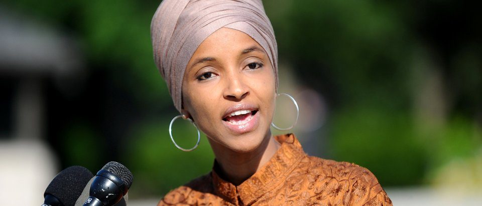 Click to enlarge Ilhan Omar defund police private security spending