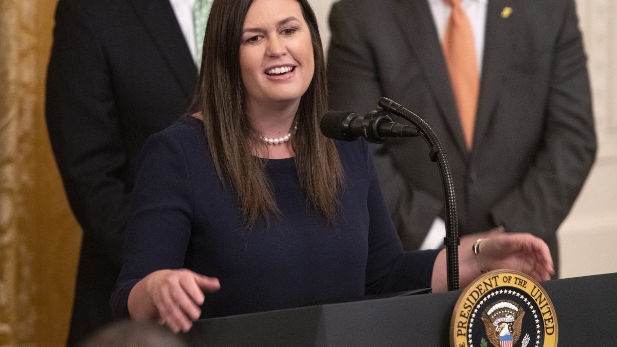 Sarah Huckabee Sanders