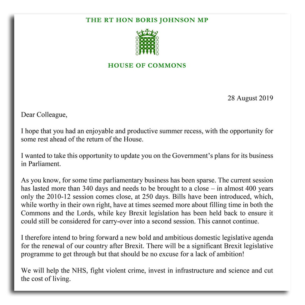 Click to enlarge letter brexit