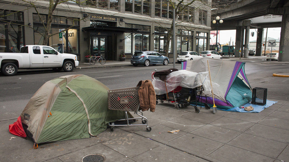 homeless camp Seattle