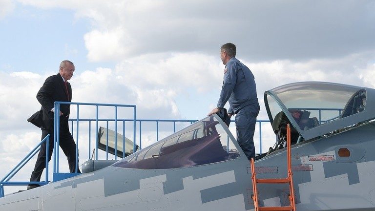 Tayyip Erdogan, Sukhoi Su-57 fighter jet