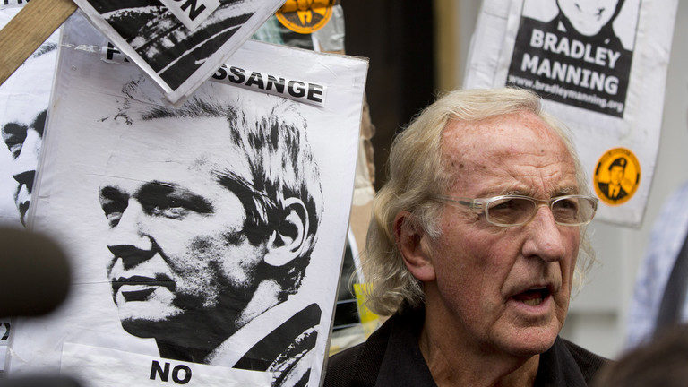 Click to enlarge pilger assange