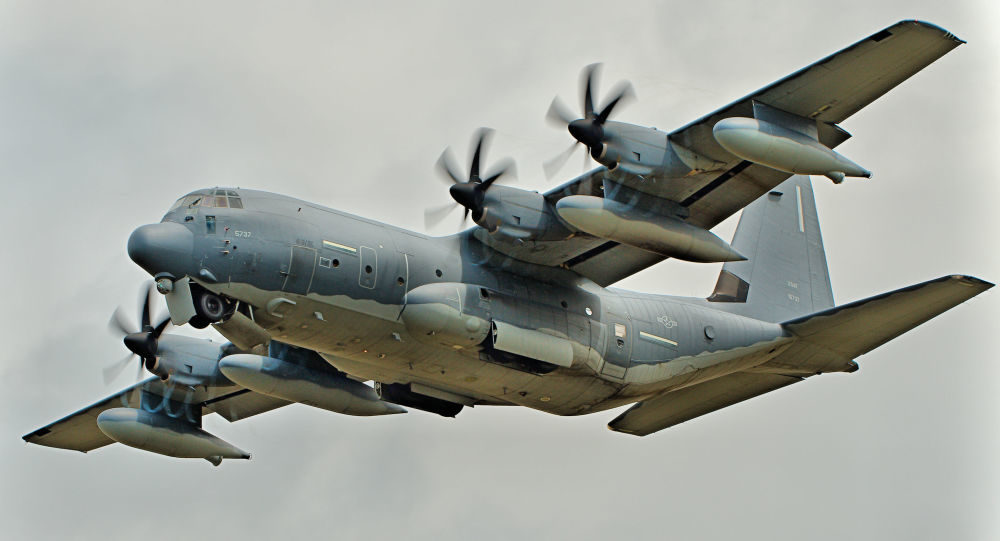 US Air Force MC-130j Commando warplane