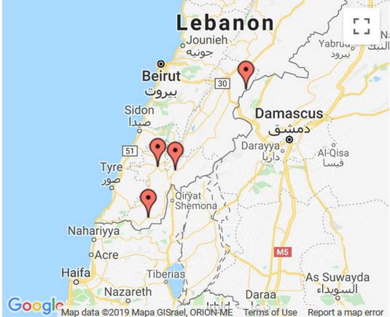 Click to enlarge illegal israel flights lebanon