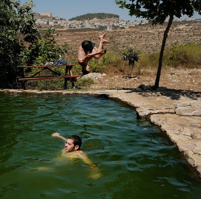 Click to enlarge apartheid israel stolen spring west bank