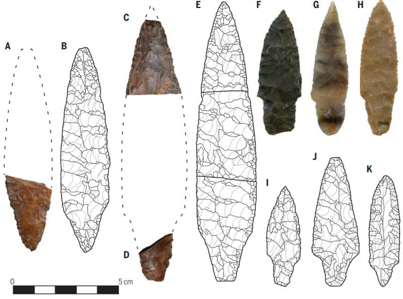 Click to enlarge Ancient Japanese Stone Tools