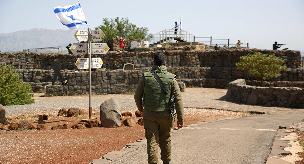 isreal soldier golan heights