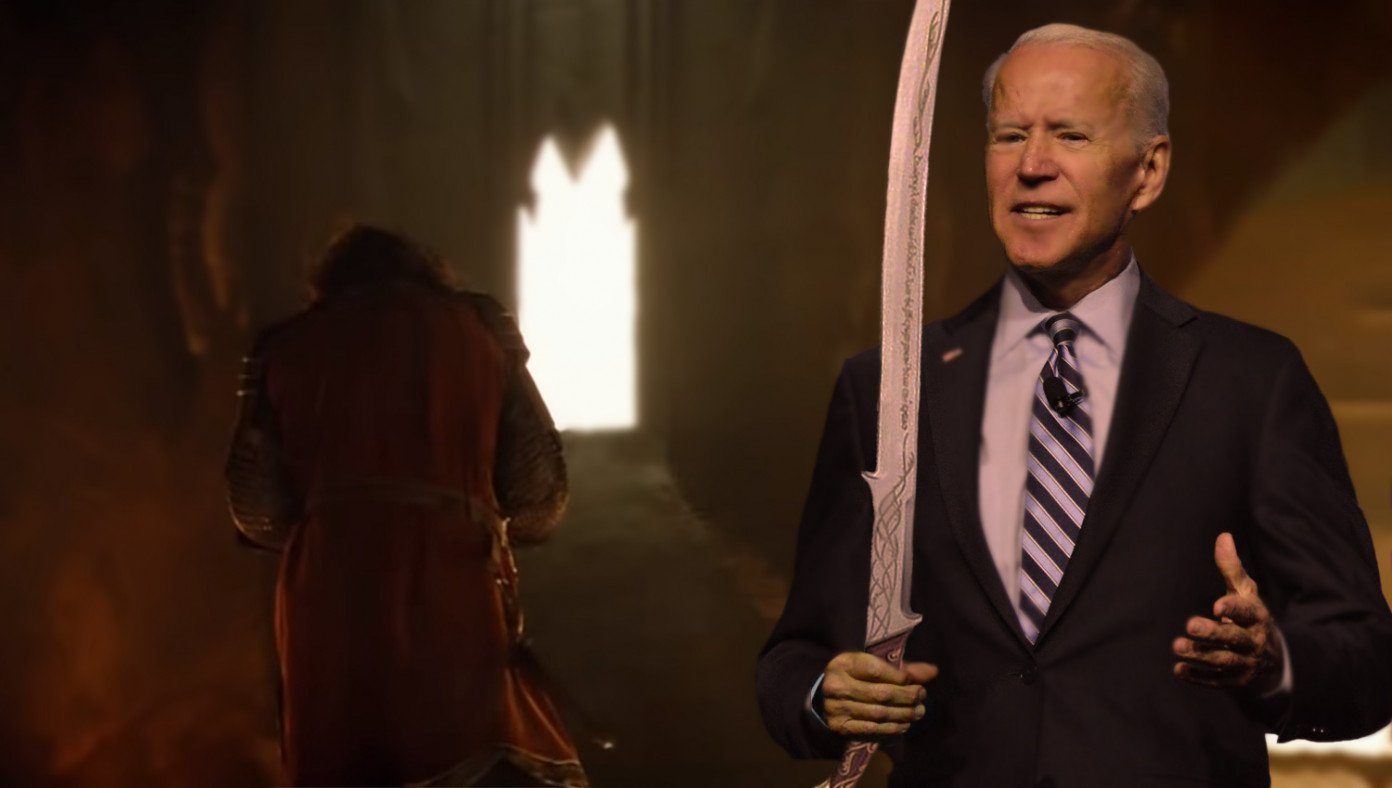Joe Biden at Mount Doom