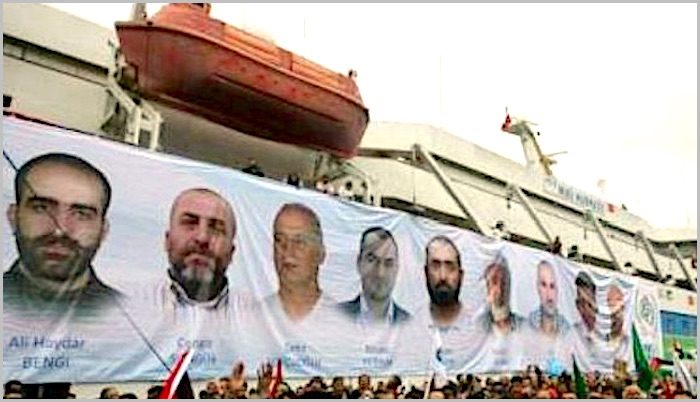 Click to enlarge Mavi Marmara anniversary