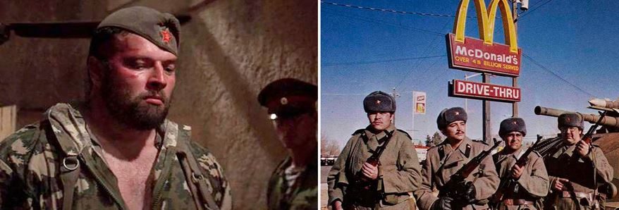 Click to enlarge Rambo III, Red Dawn