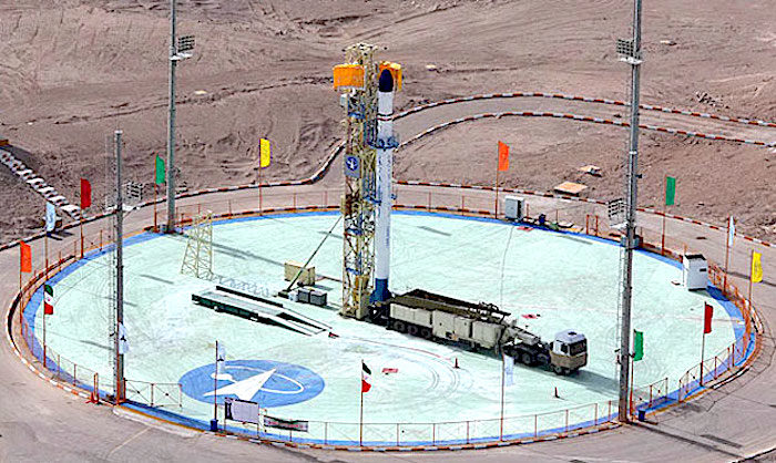 Iranian space launch site