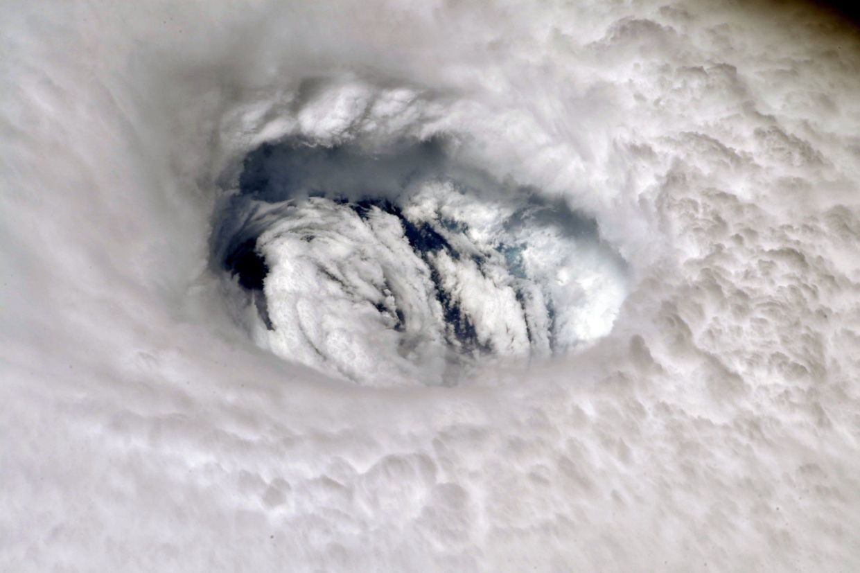 Space station image of Hurricane Dorian captures storm’s monstrous eye