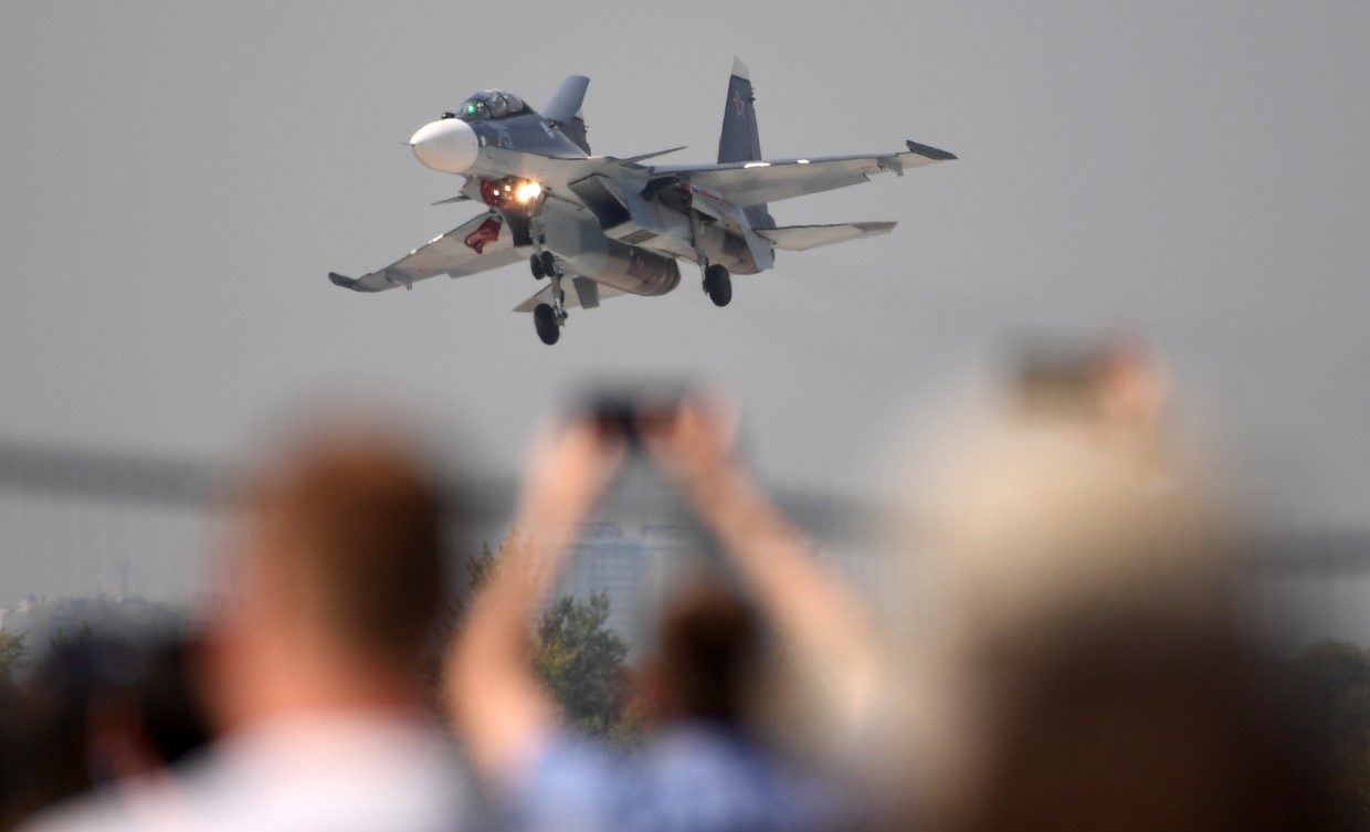 Su-30SM MAKS-2019 Russian jet