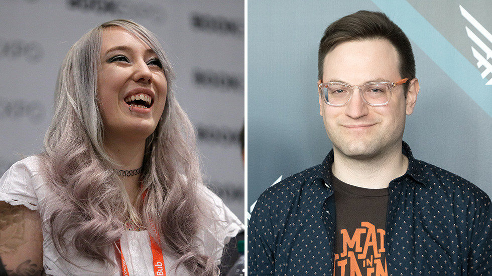 Click to enlarge Zoe Quinn and Alec Holowka