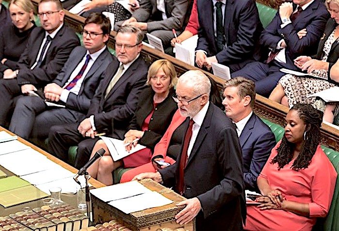 Click to enlarge Corbyn Parliament