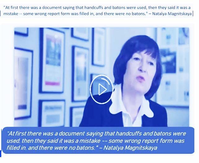 Click to enlarge The Magnitsky Act: Behind the Scenes