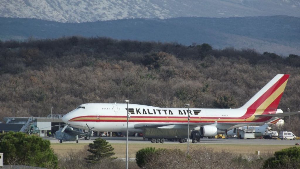 Click to enlarge arms smuggling croatia Kalitta air