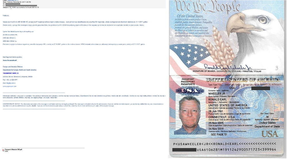 Click to enlarge passport wheeler smuggling arms Kalitta air