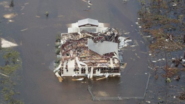 Click to enlarge Thousands of homes have been damaged or destroyed on the Abaco Islands