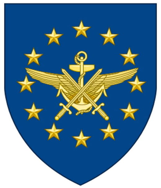 EU Eurpean Union military emblem