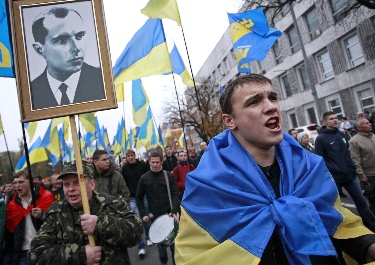 Click to enlarge Svoboda Ukrainian nationalists