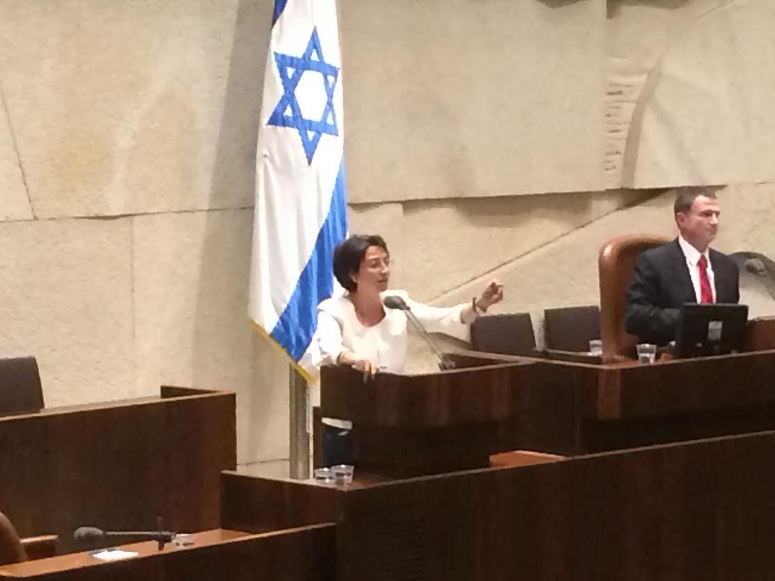 Haneen Zoabi Knesset