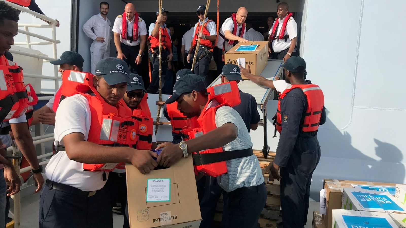Hurricane Dorian aid to Bahamas