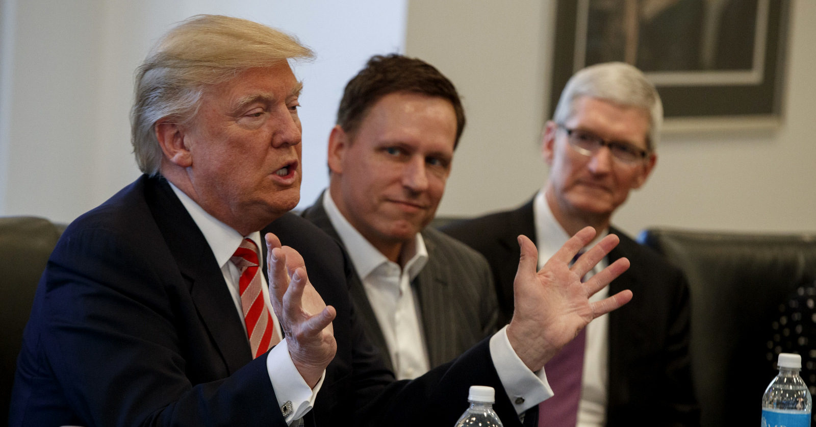 Click to enlarge Peter Thiel Trump