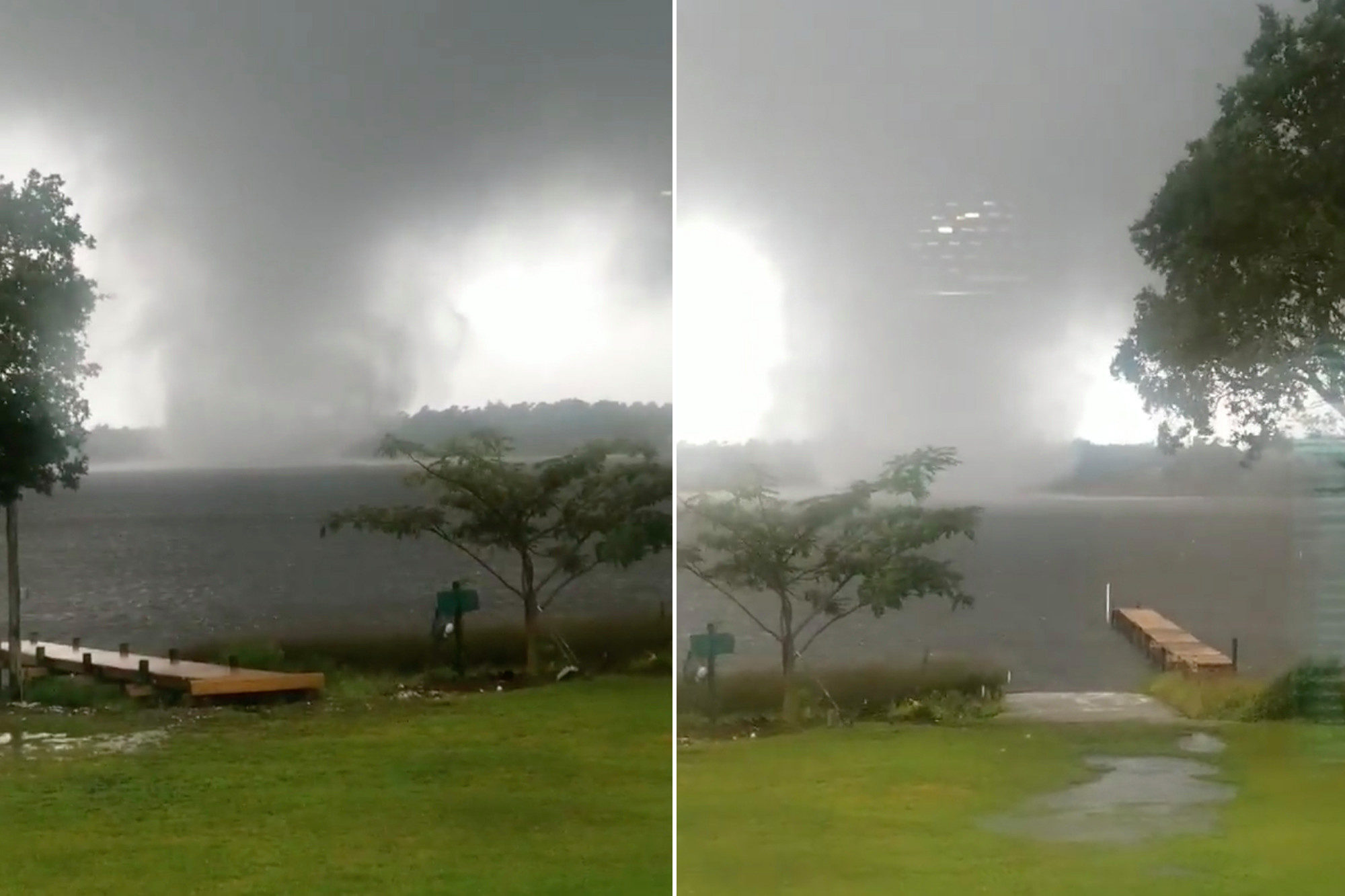 Hurricane Dorian sparks massive waterspout in North Carolina