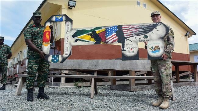 Click to enlarge Us military forces Guyana