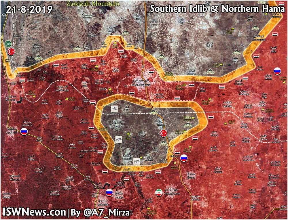 Khan Shaykhun syria liberated