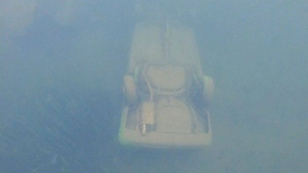 Click to enlarge Car in lake