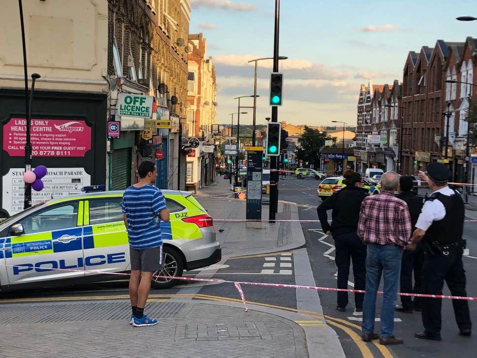 man accidentally shoots himself london