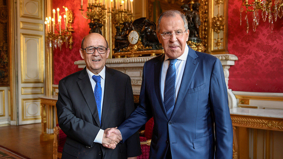 le drian lavrov