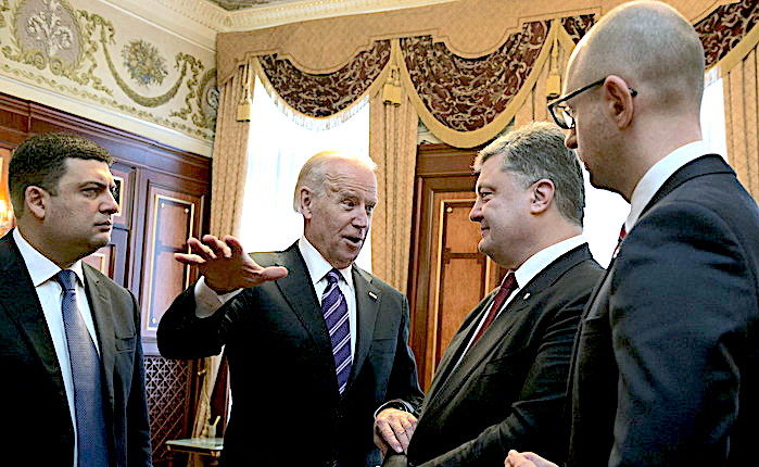 Biden/Poroshenko/Groysman/Yatseniuk