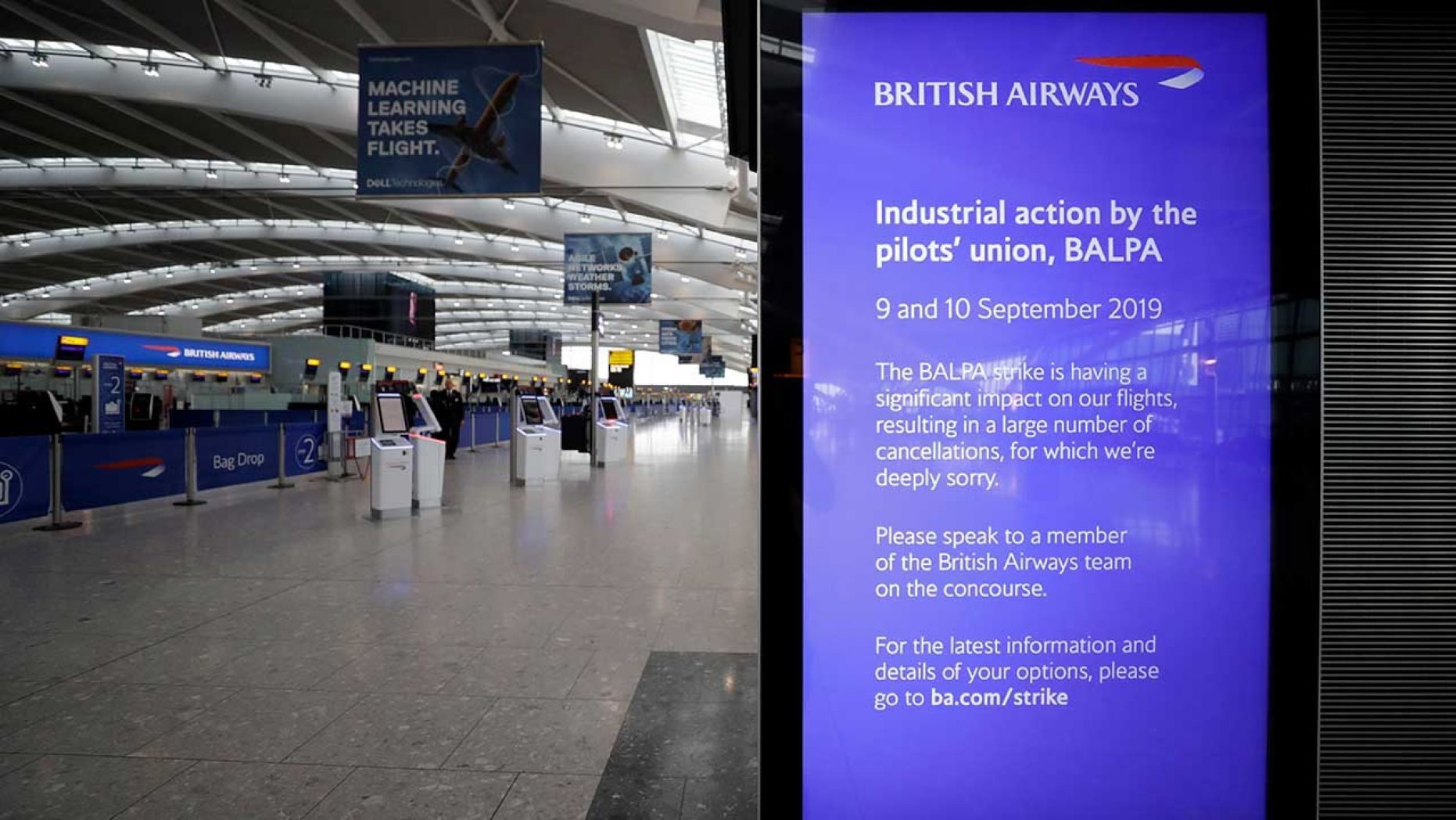 Click to enlarge Heathrow strike