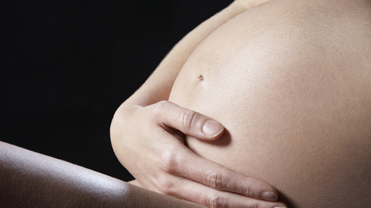 pregnant belly
