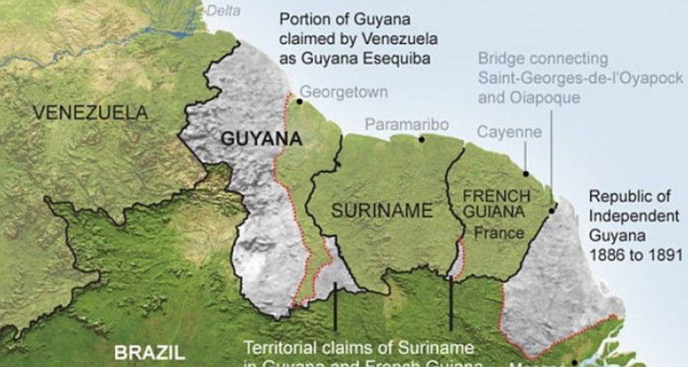 Click to enlarge Essequibo Esequibo guyana Venezuela Guaido