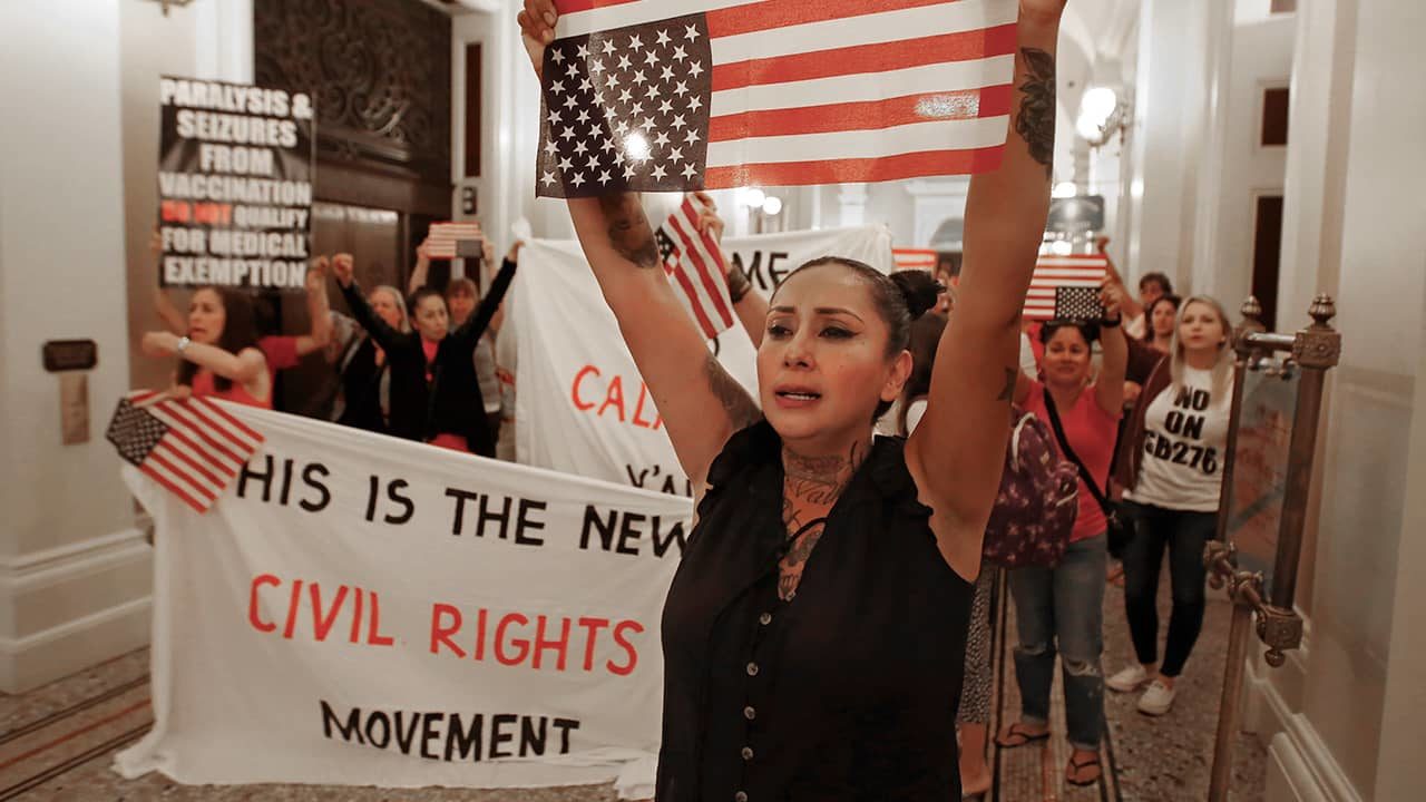 Click to enlarge new civil rights protest