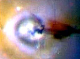 Io, electric discharge