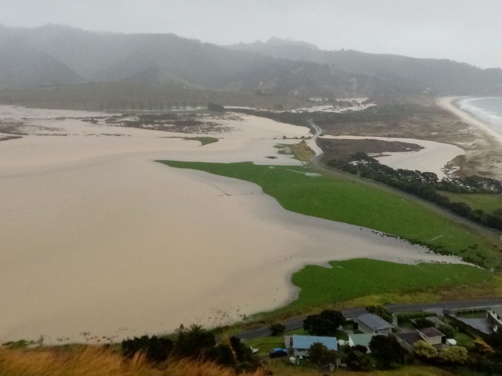 Flooding in Otama new Zealand 10 September.