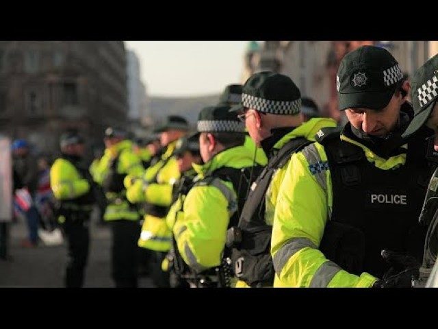 petrol bombs thrown at police