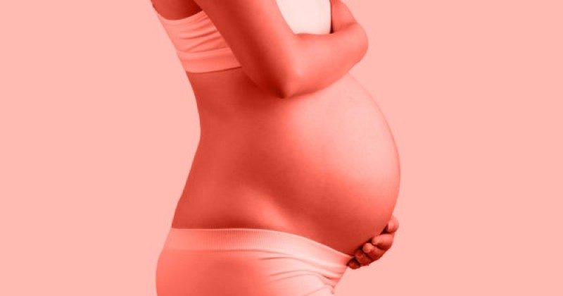 pregnant woman belly