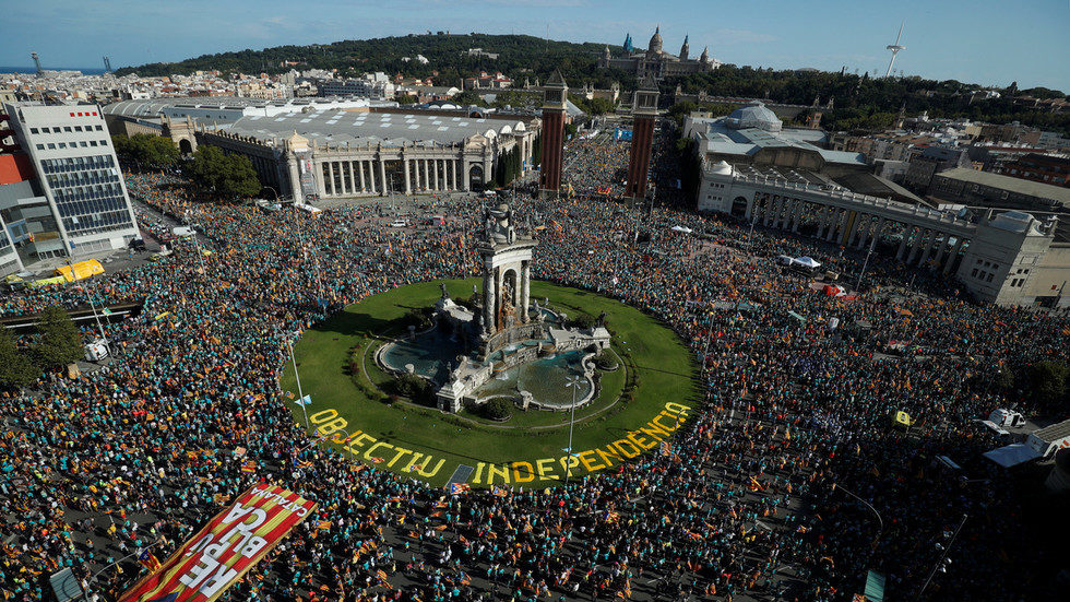 catalan protest